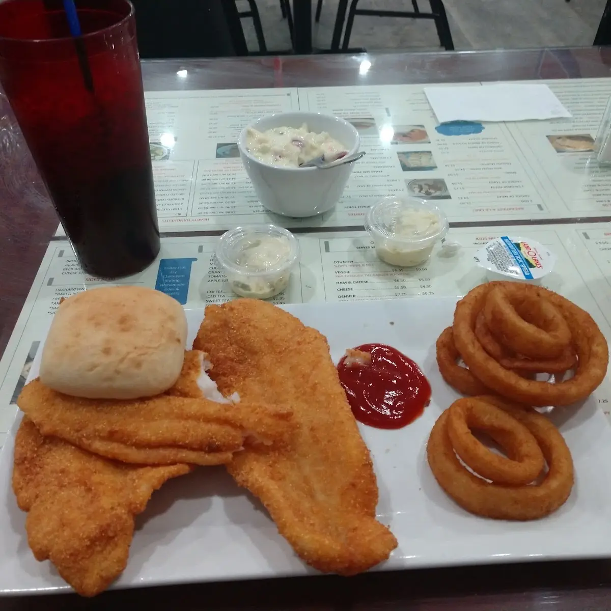 3 Piece Catfish Dinner
