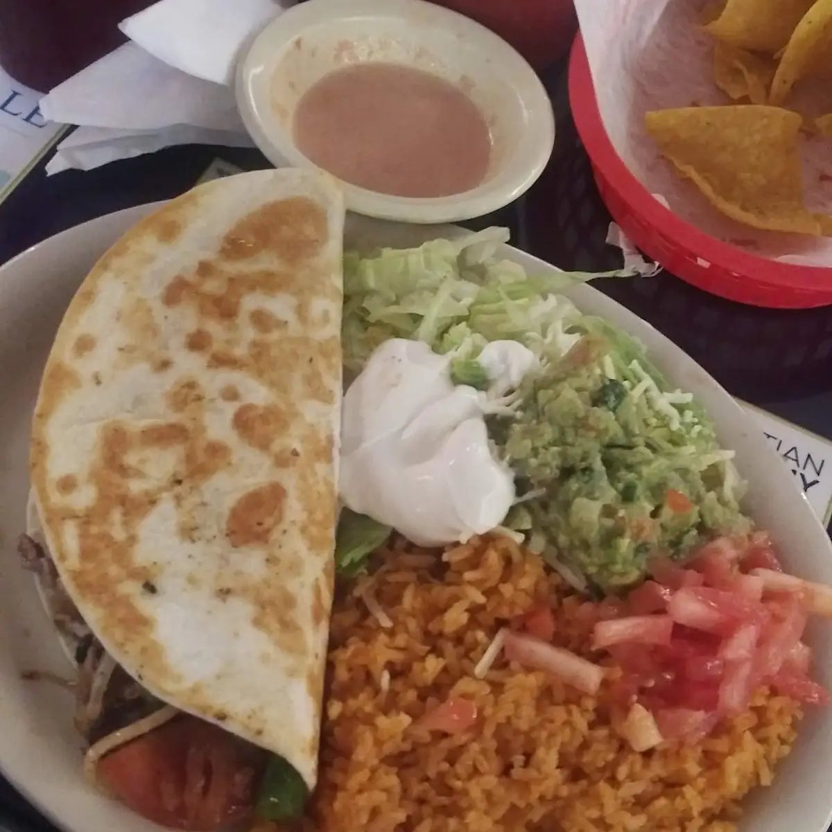 Chicken Fajitas Quesadilla