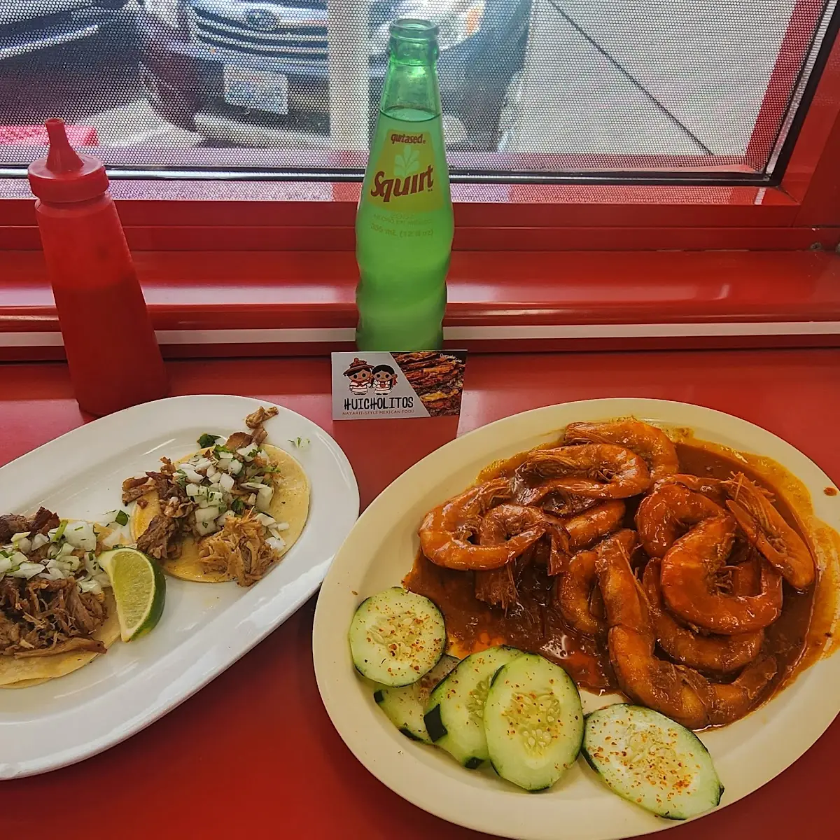 Carnitas Tacos and Cucarachas