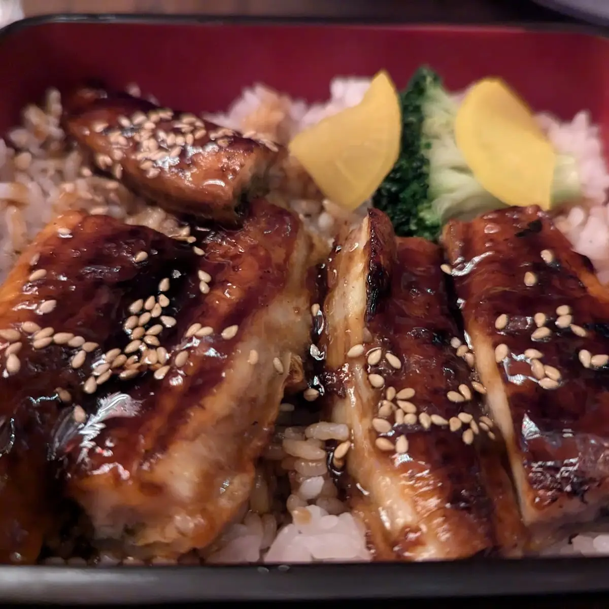 Unagi Don Eel Rice Miso Soup