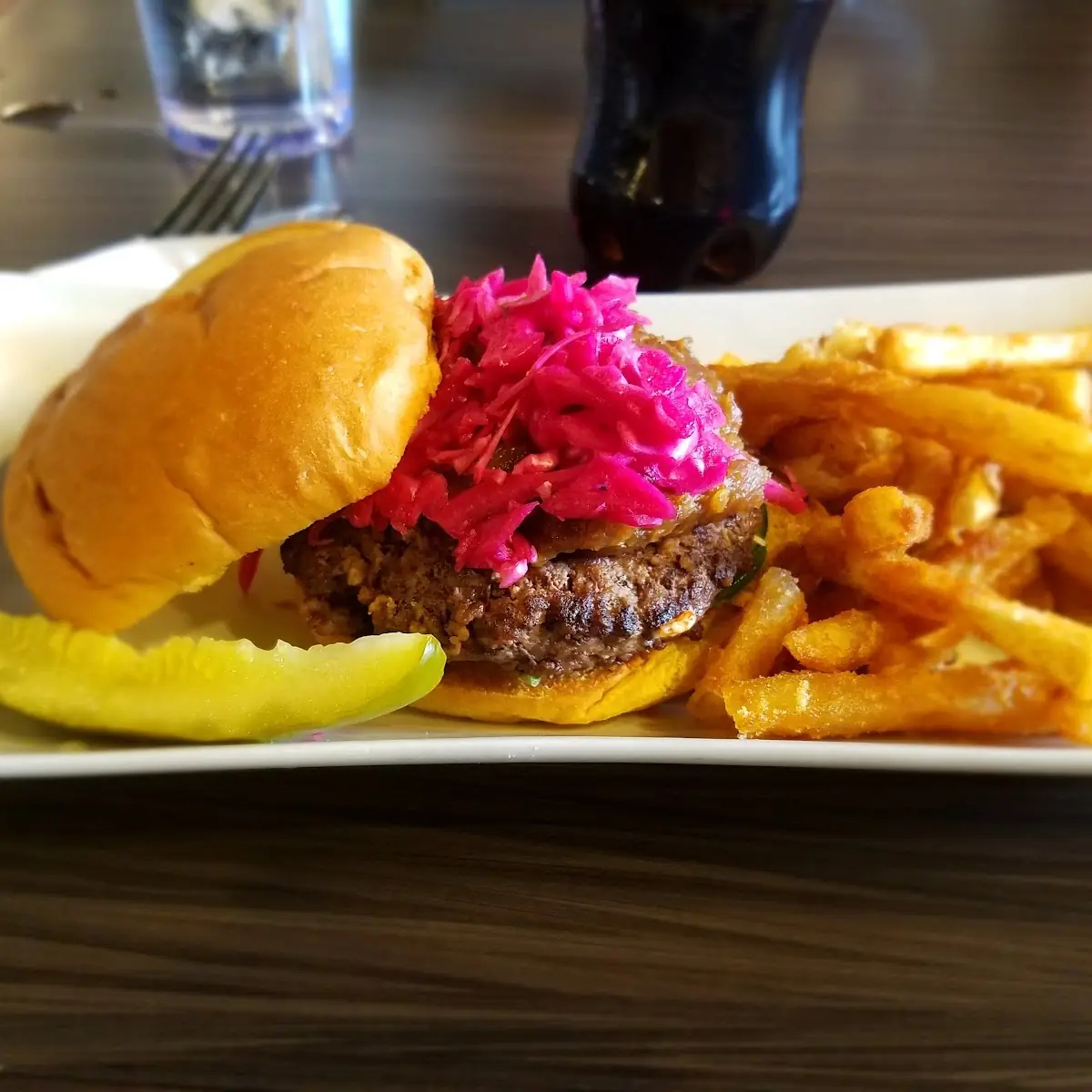 Thai PB Burger