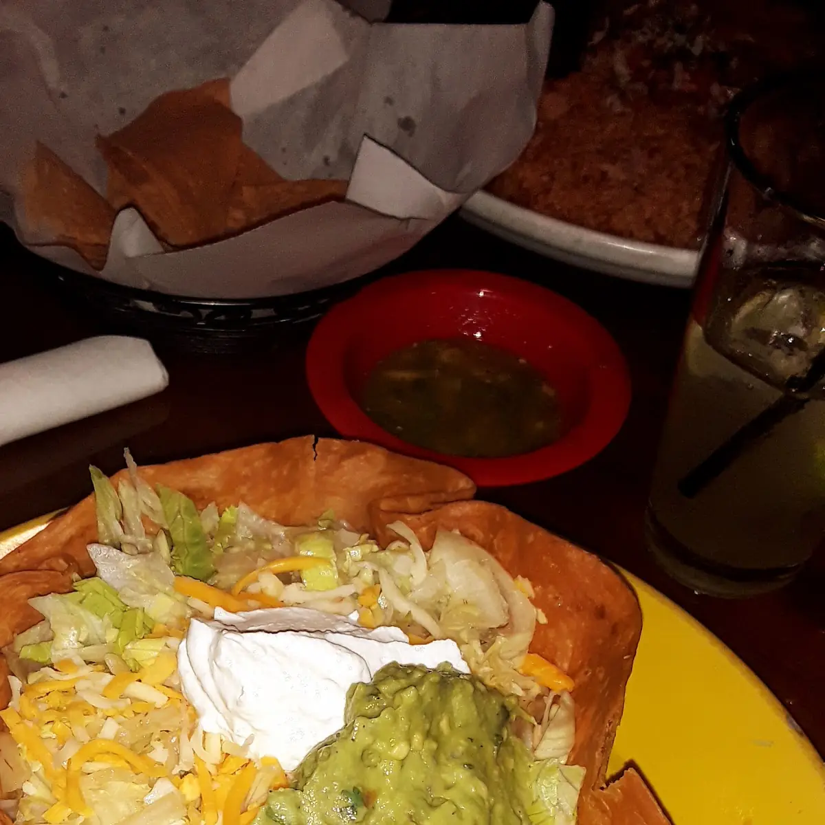Chicken Taco Salad