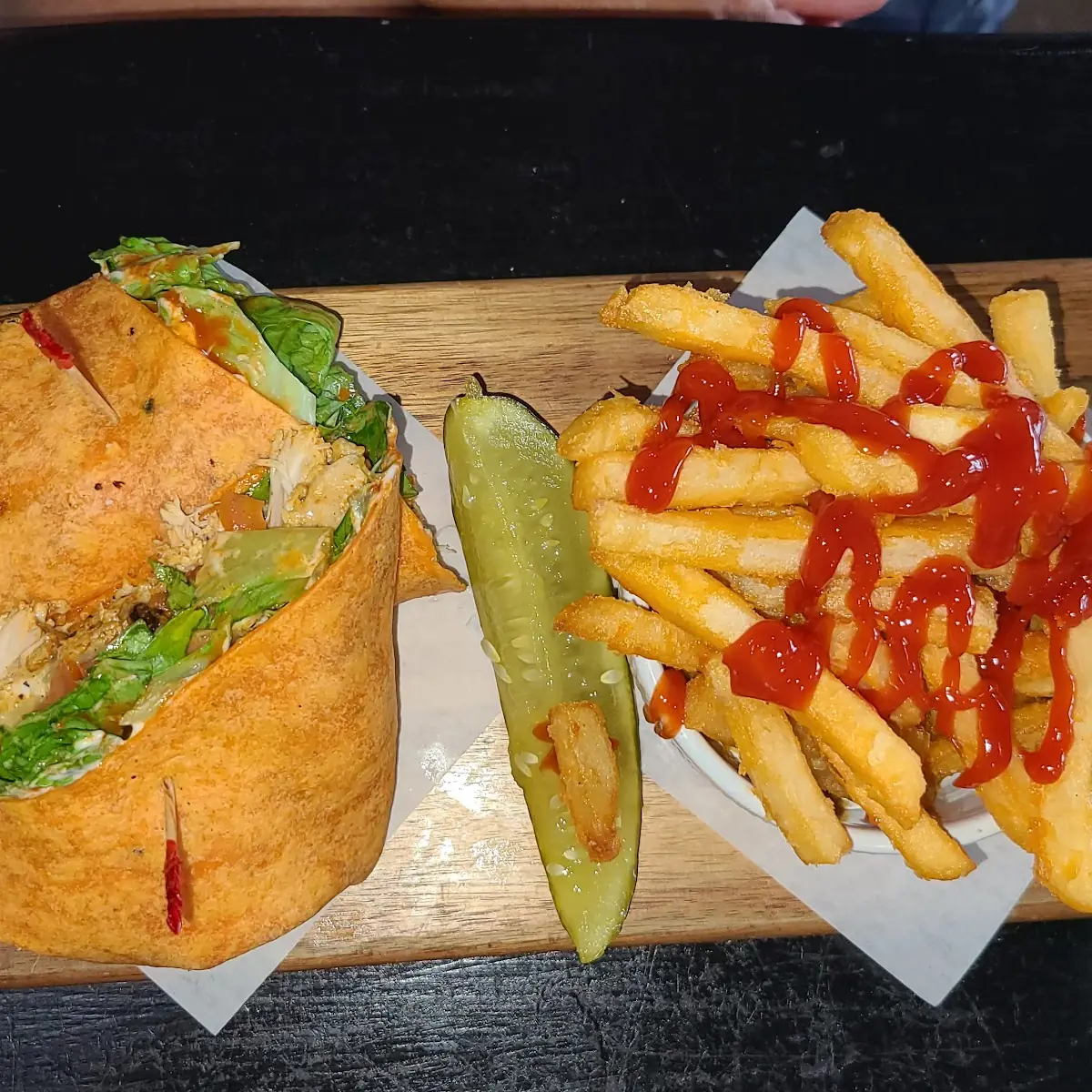 Blackened Chicken Wrap
