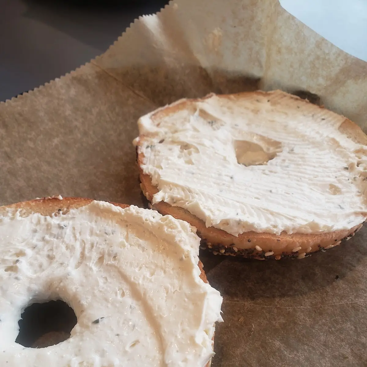 Everything Bagel with Herb Cream Cheese