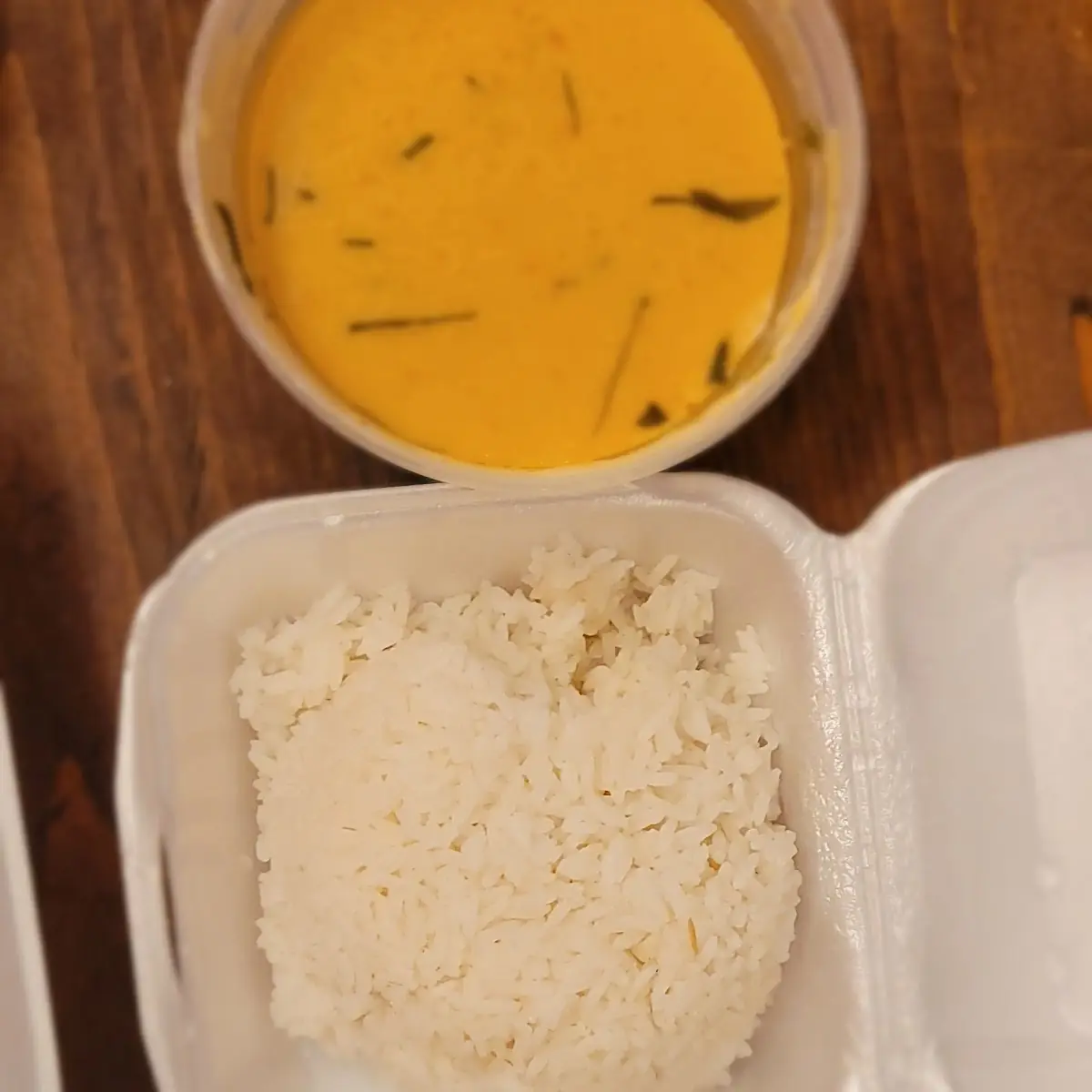 Curry and White Rice