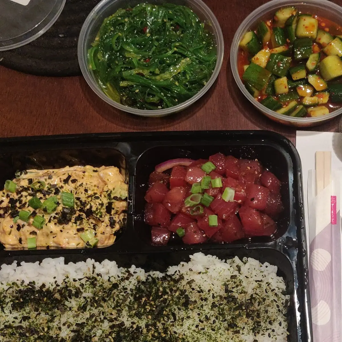 Spicy Ahi Combo