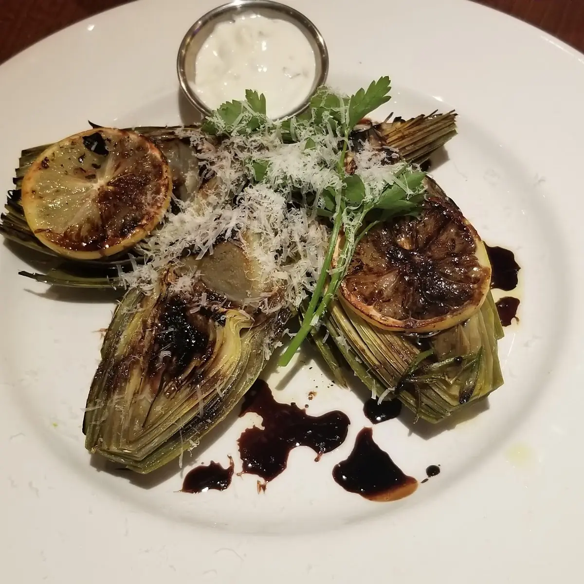 Grilled Artichoke