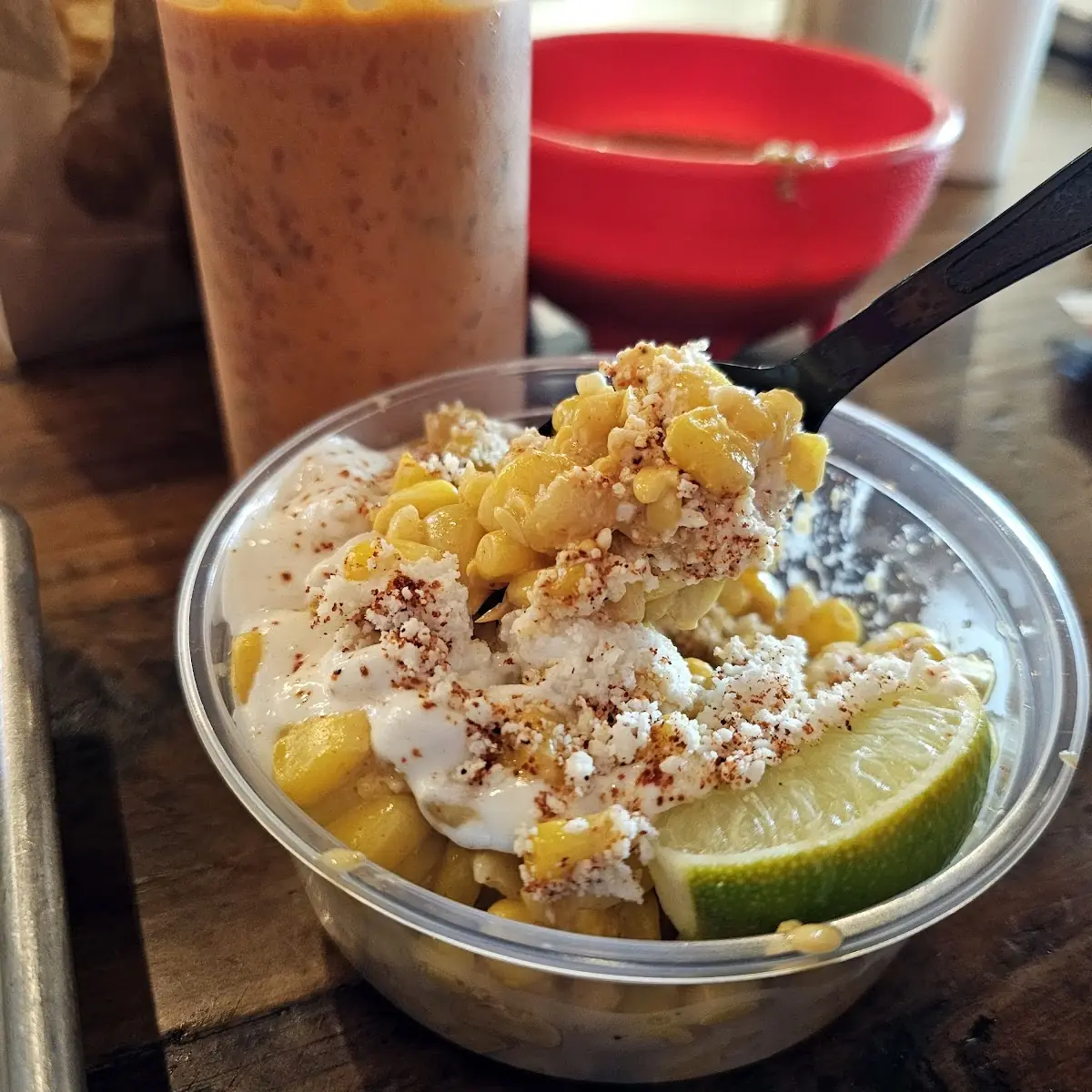 Elote Corn in a Cup