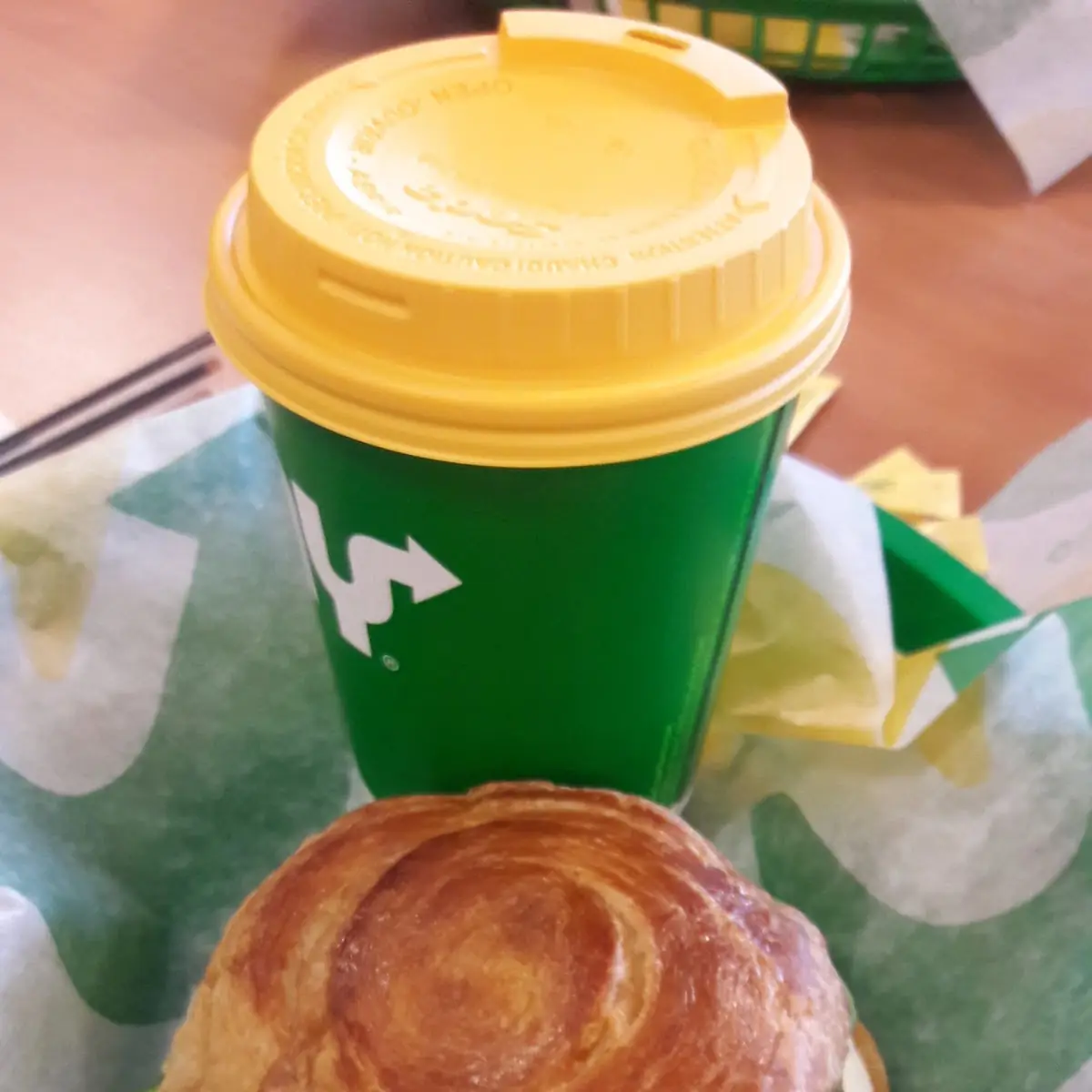 Breakfast Sandwich Combo with Coffee Regular or Decaf