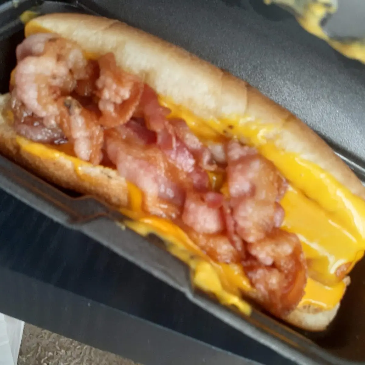Bacon Cheddar Hot Dog