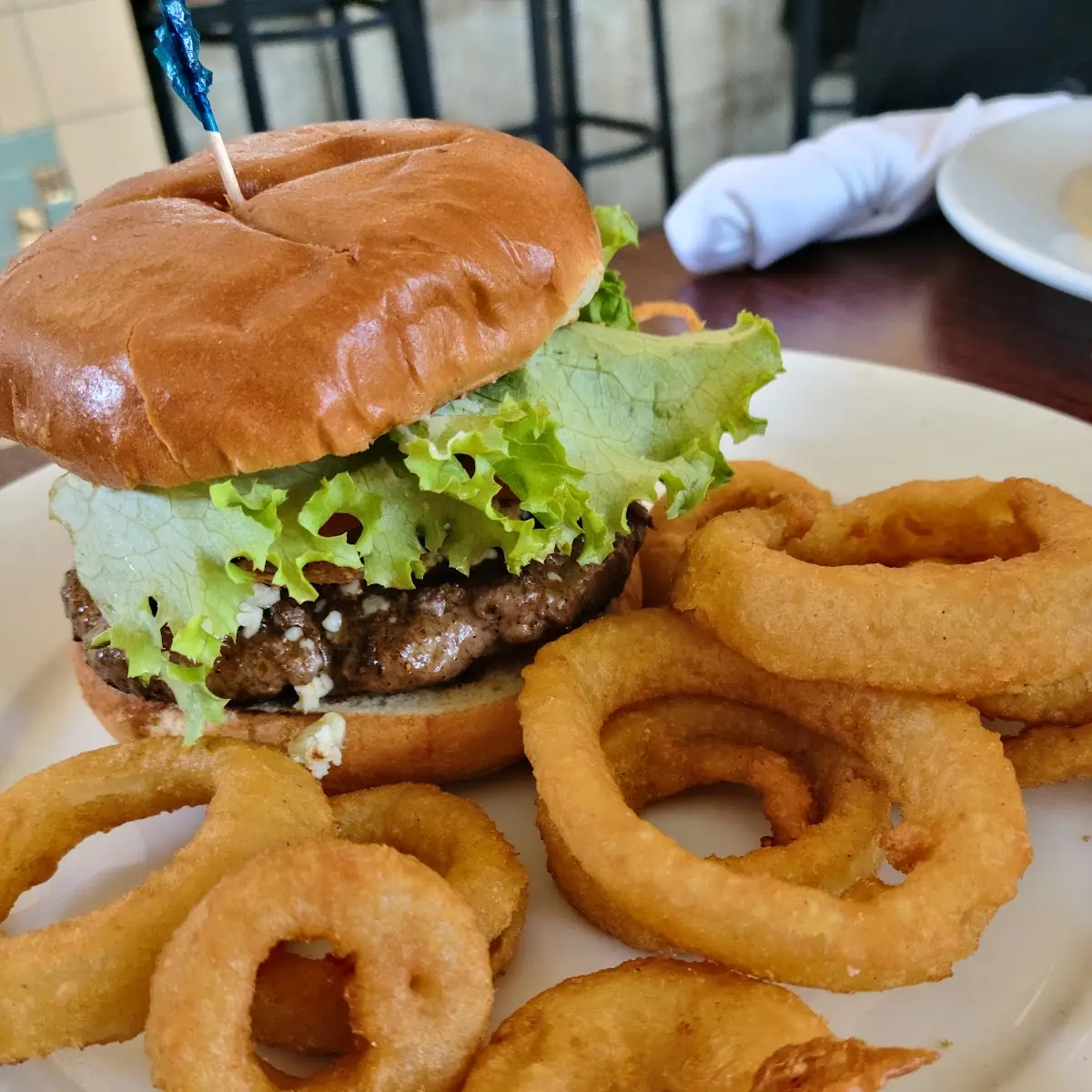Blue Cheese Burger