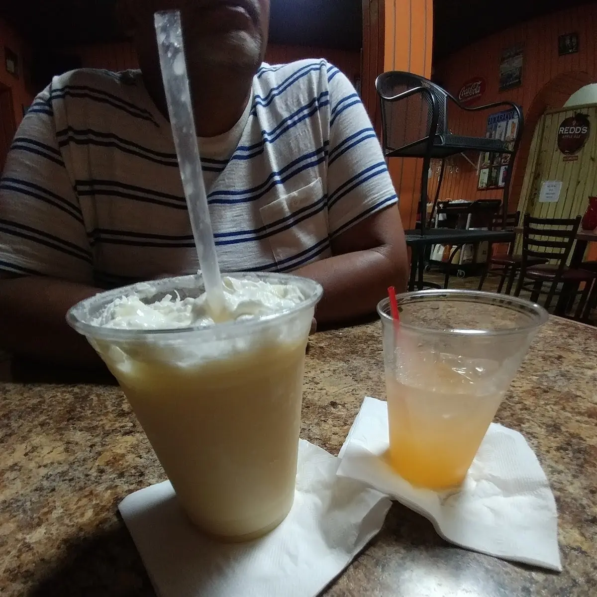 Malibu with Pineapple Virgin Piña Colada