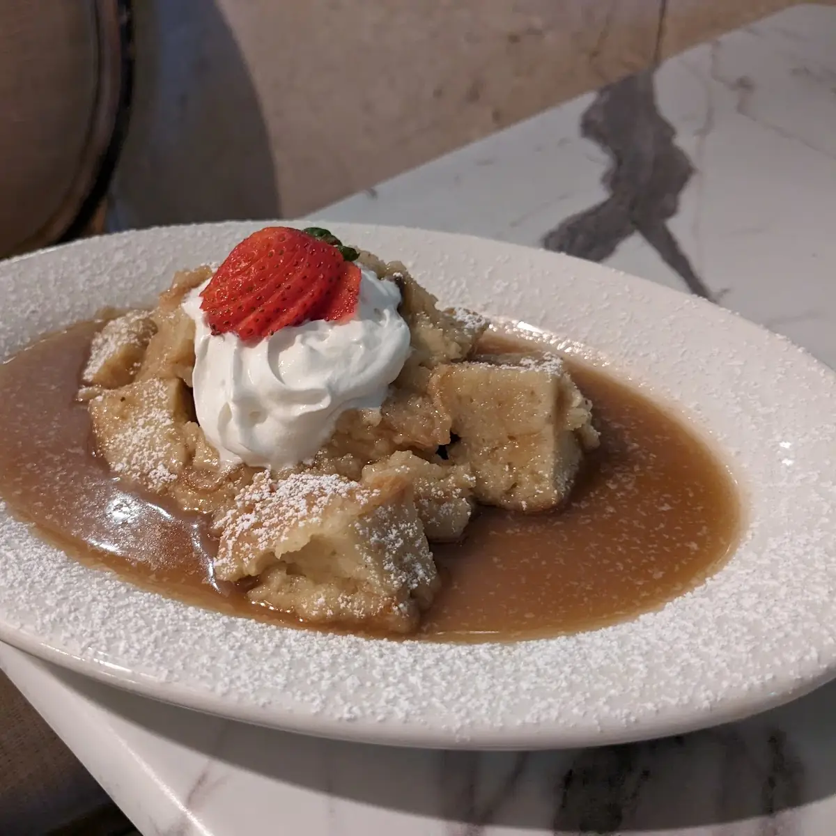 Bread Pudding with Bourbon Sauce