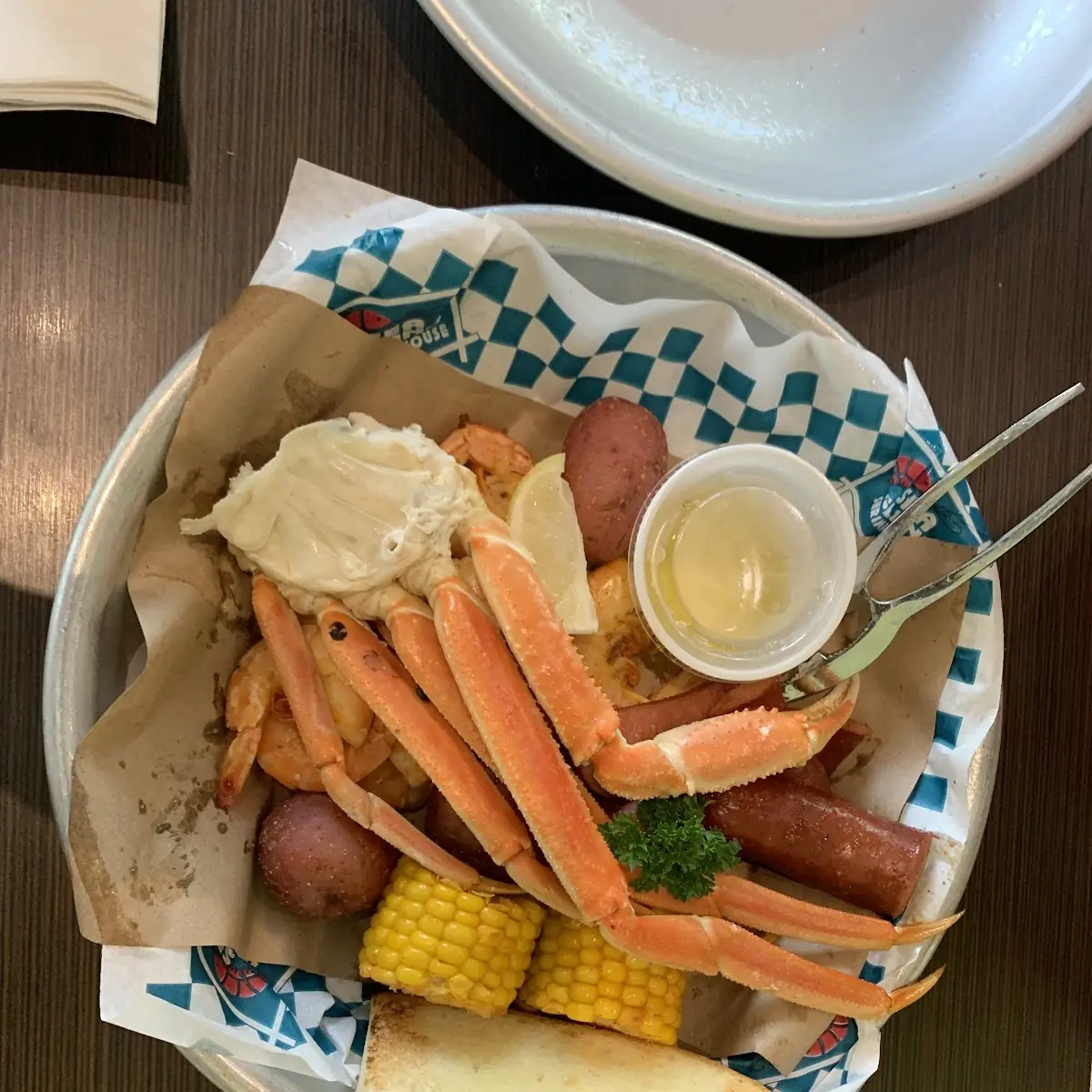 Crab and Shrimp Boiled Shrimp