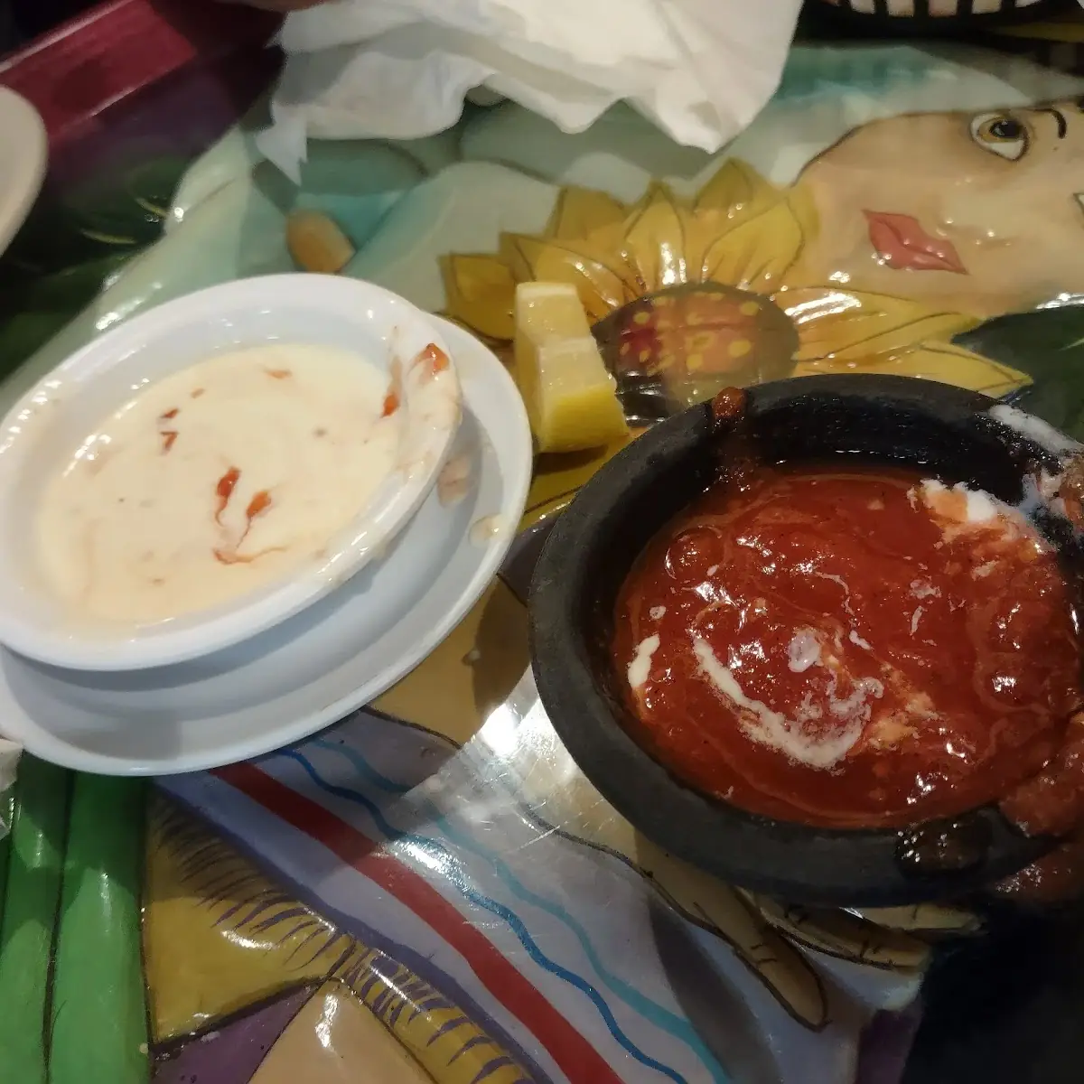 Salsa and Cheese Dip for Nacho Chips