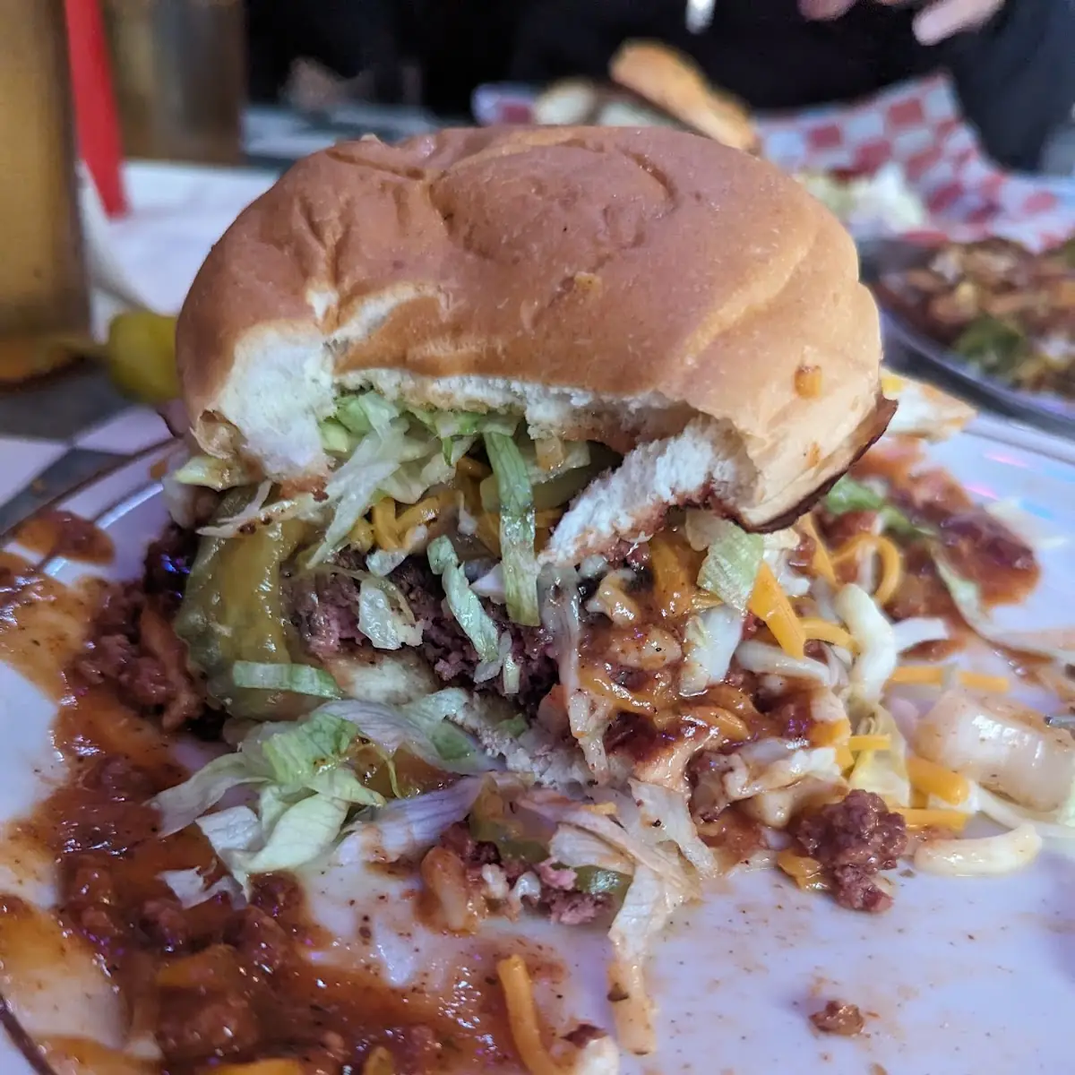 Chili Cheese Burger