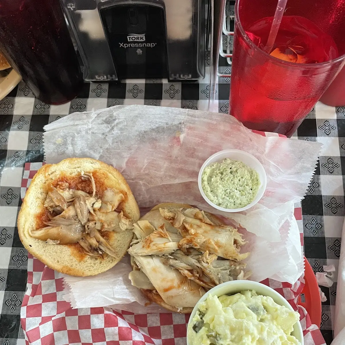 Pulled Chicken Sandwich