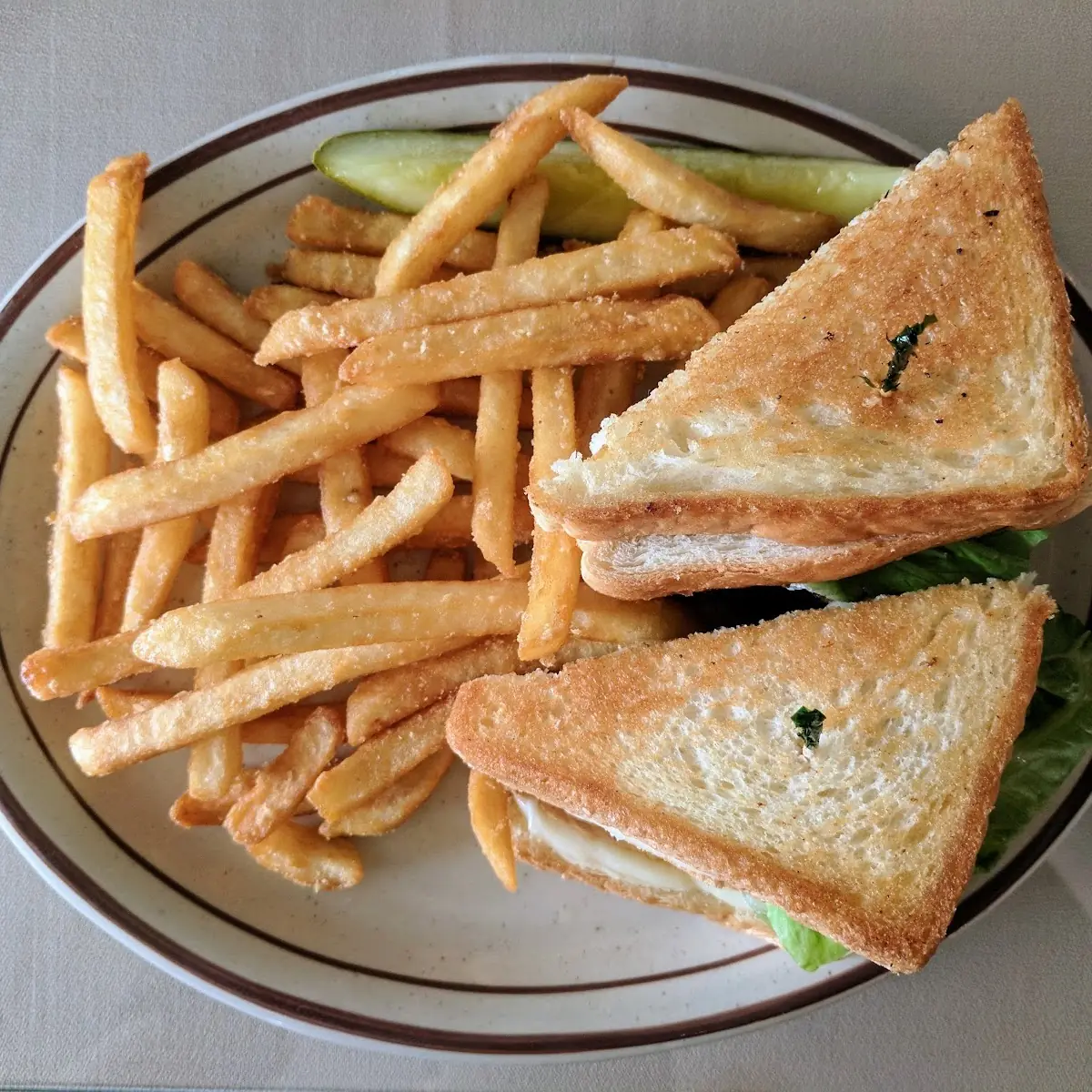 Grilled Cheese & Fries