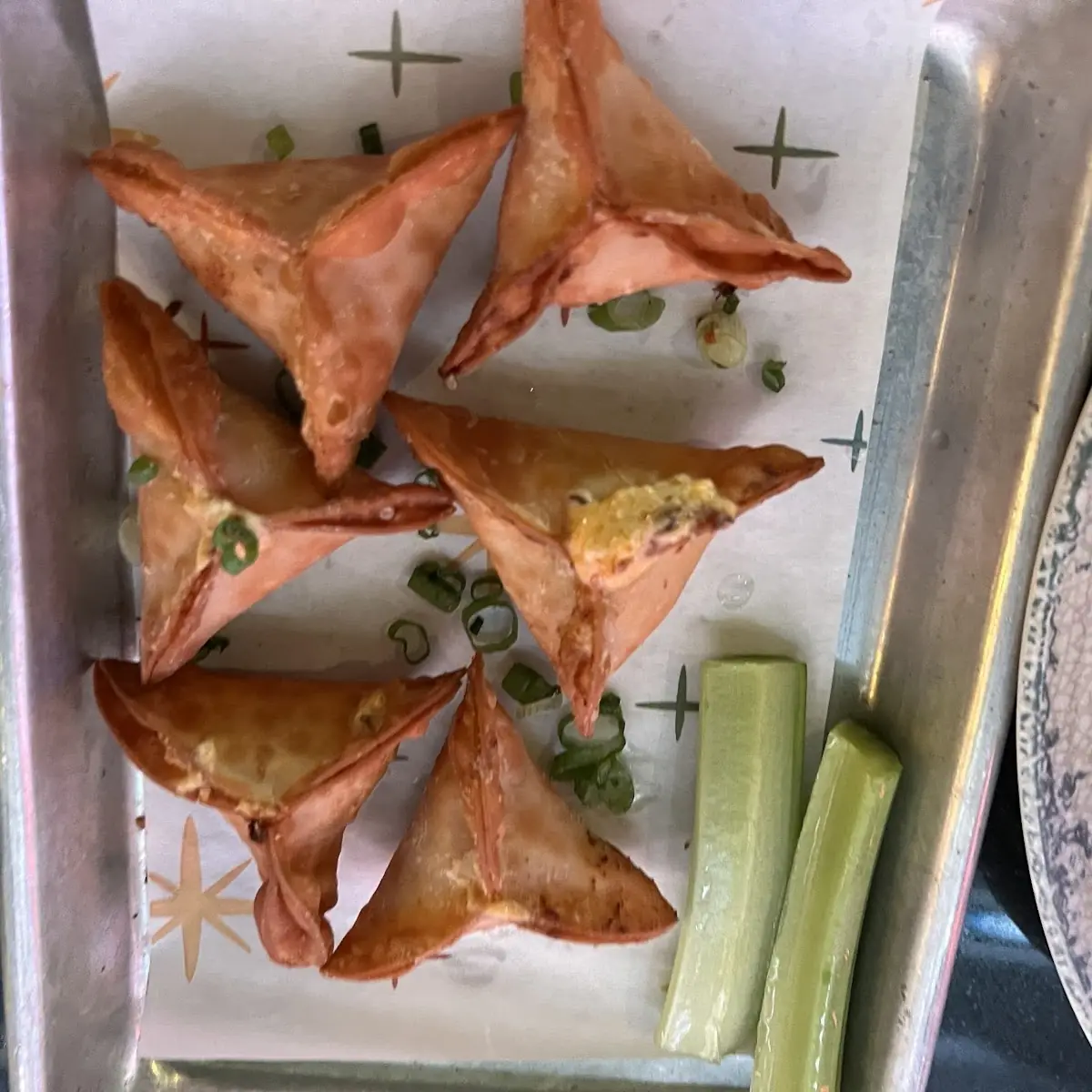 Buffalo Chicken Wontons