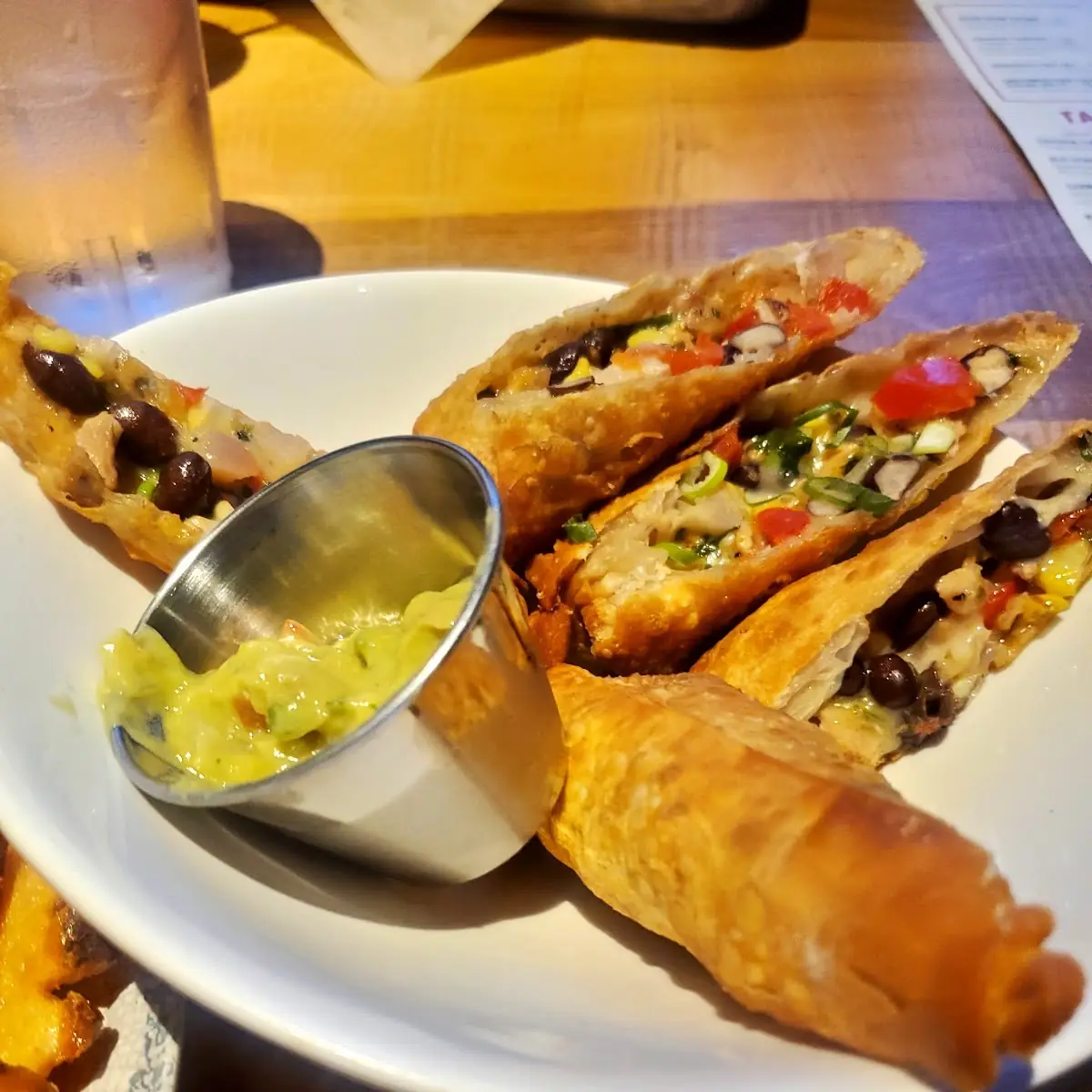 Southwestern Chicken Spring Rolls