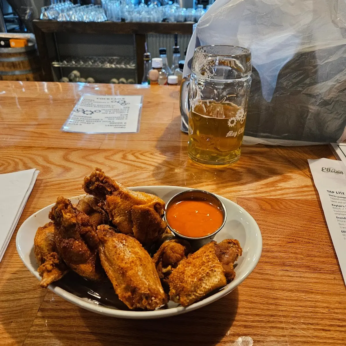 Wood Roasted Crispy Chicken Wings
