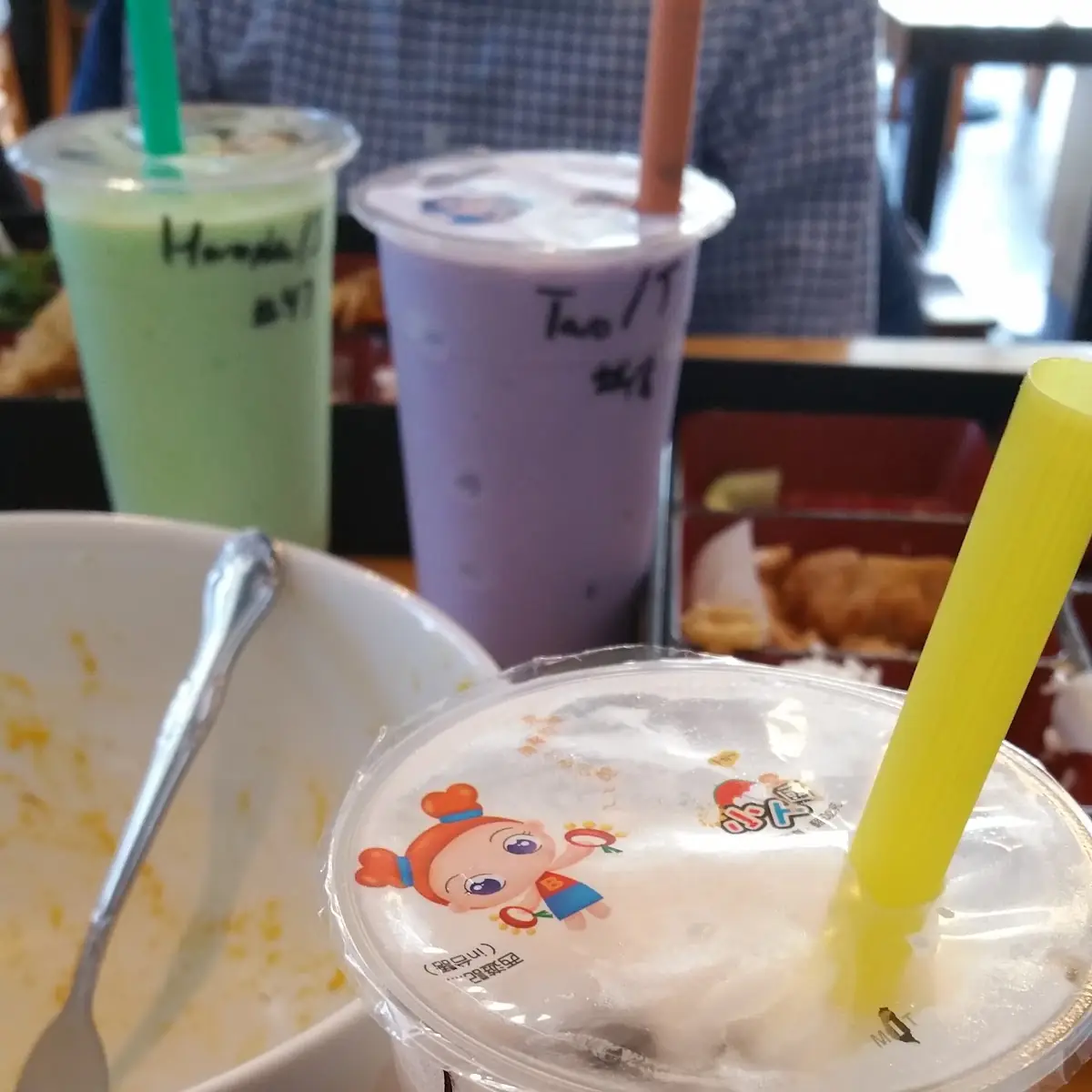 Lychee Bubble Tea Smoothie