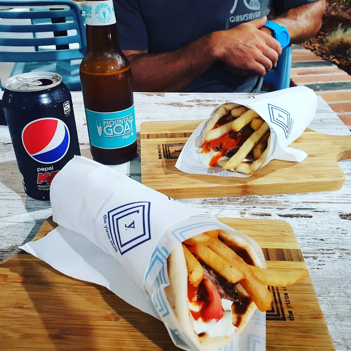 Lamb Yiros with Hot Chilli Sauce, The Yiros Shop - Newmarket