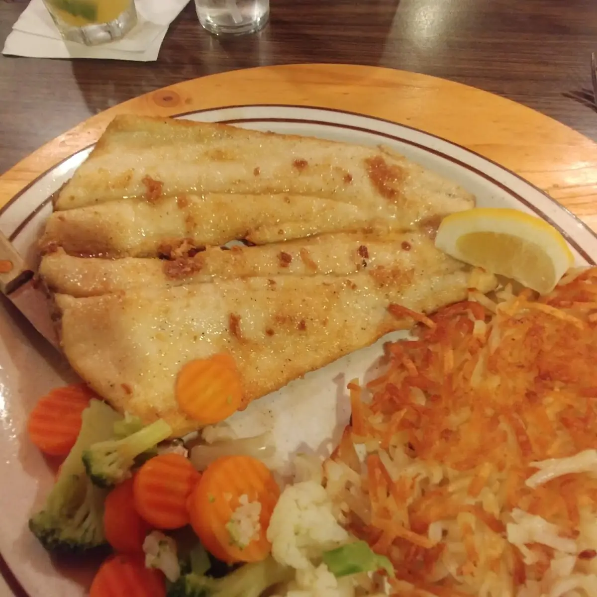 Broiled Rainbow Trout