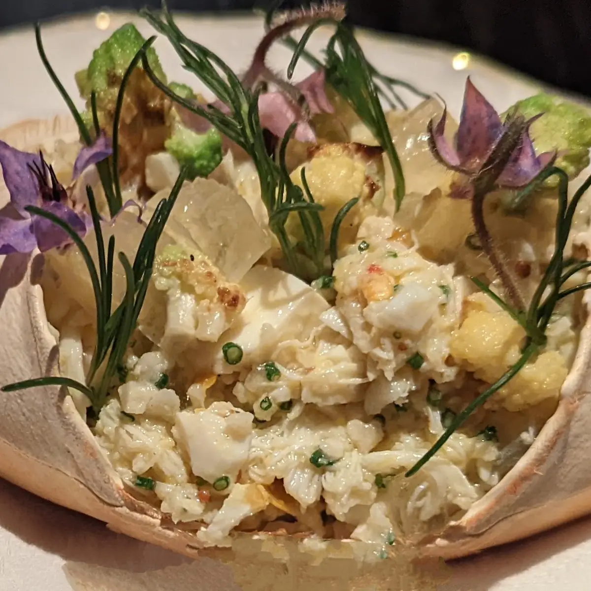 Crabe Et Chou-Fleur