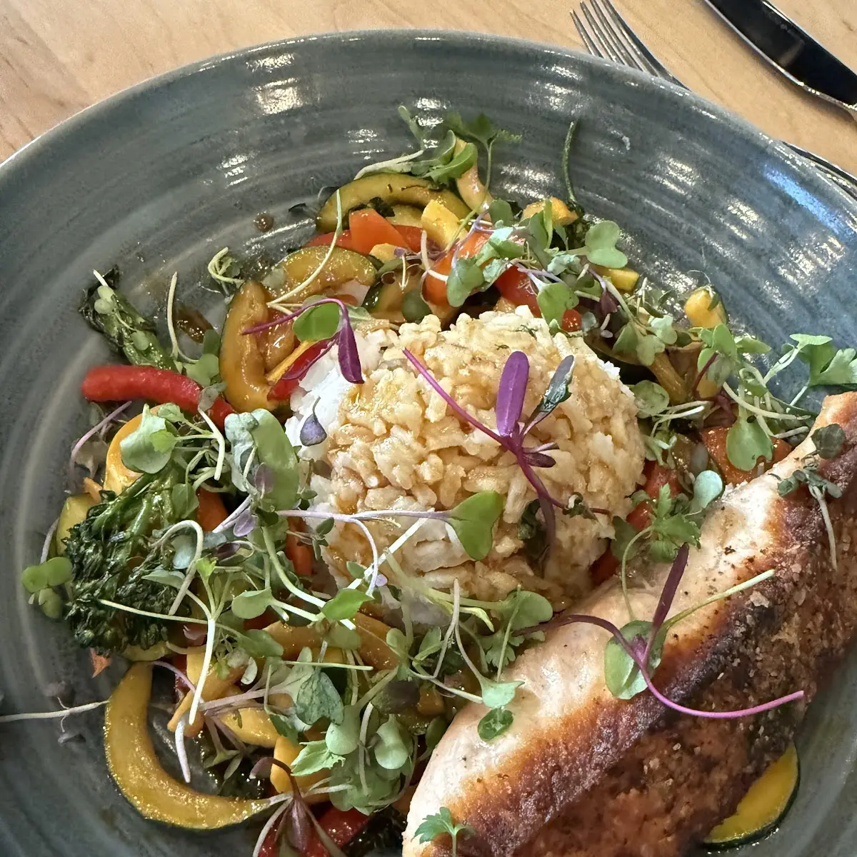 Salmon Stir Fry