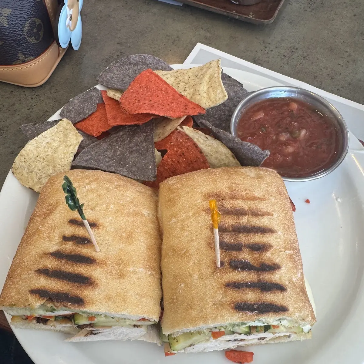 New Fire Roasted Veggie Quesadilla