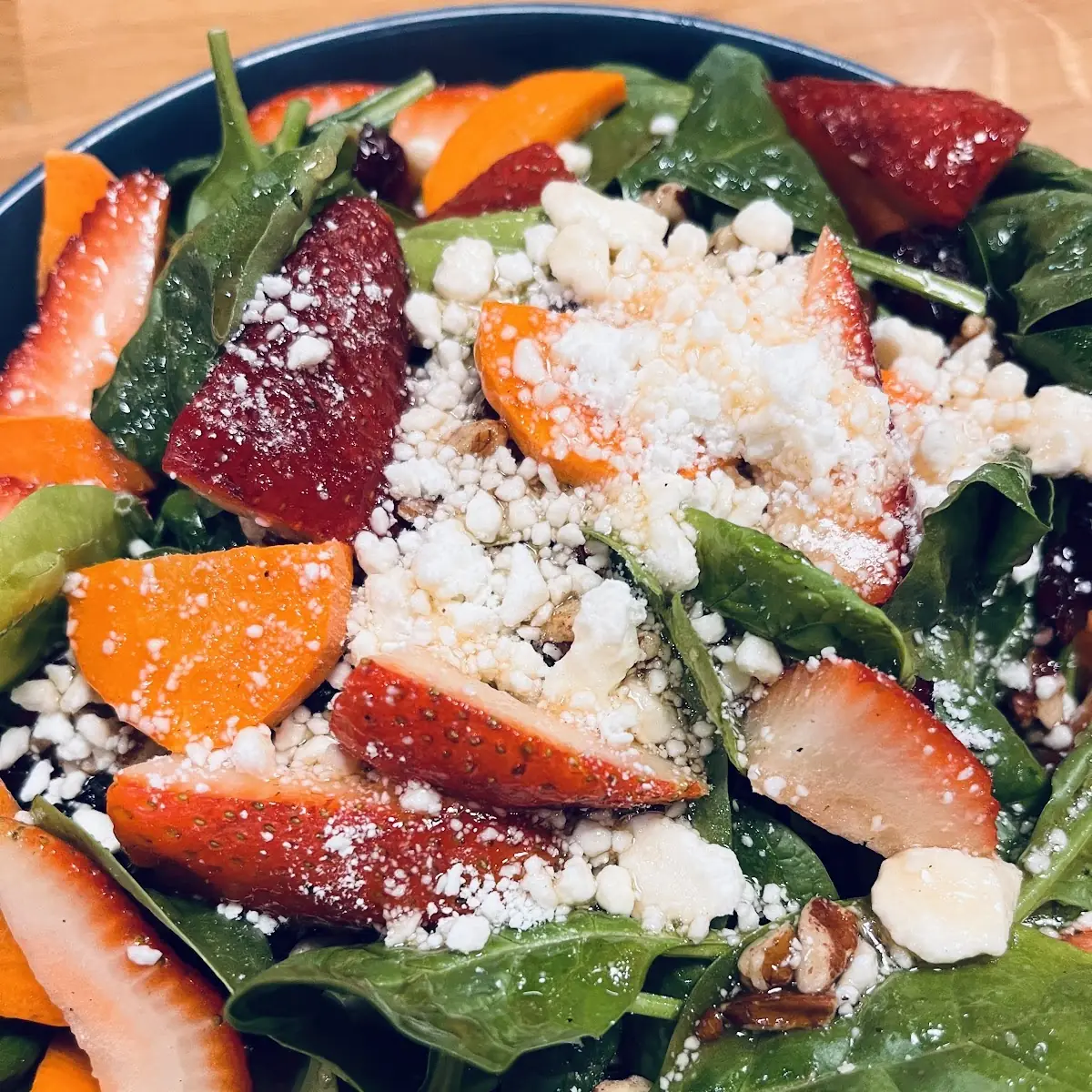 Strawberry & Spinach Salad