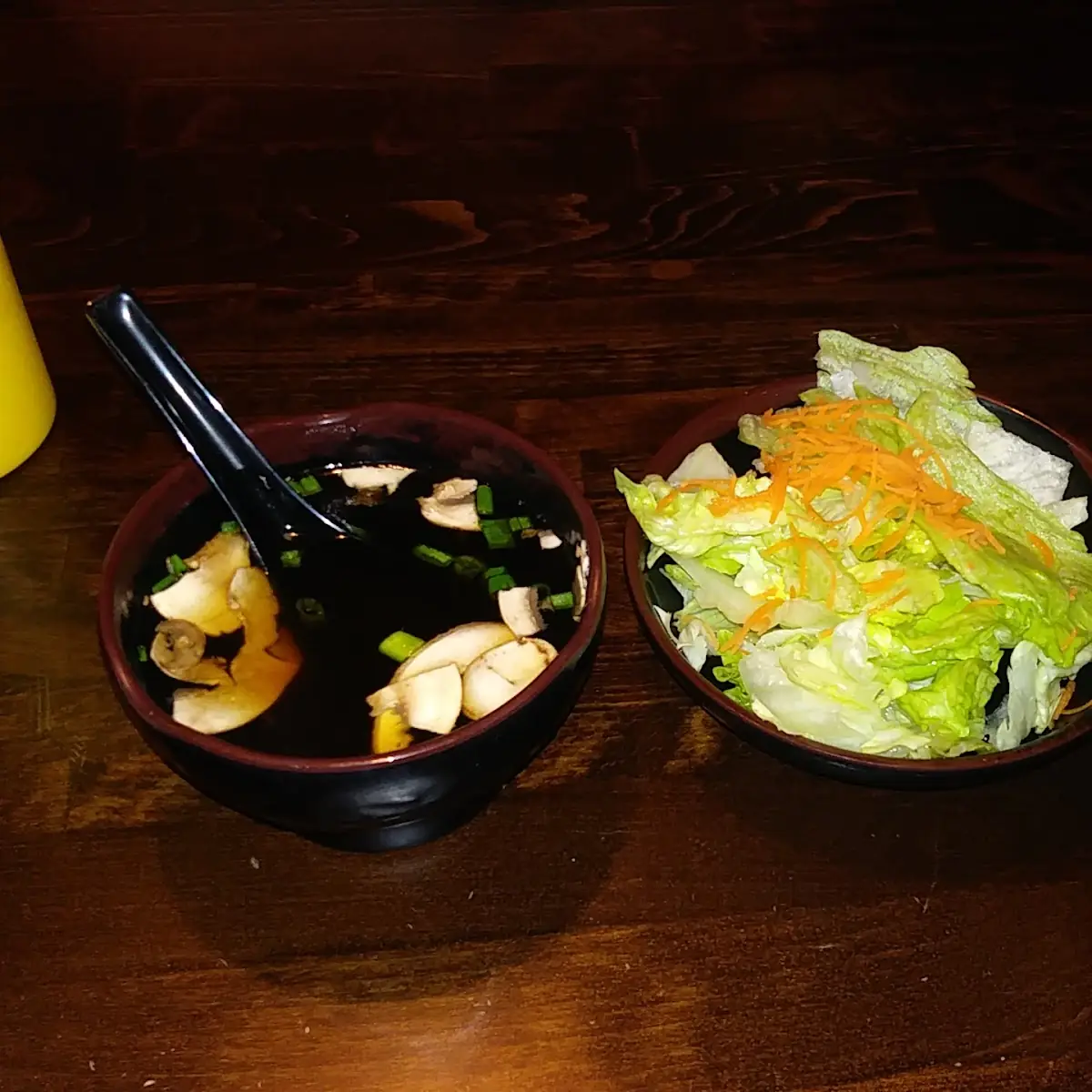 Salad with Yum Yum Dressing