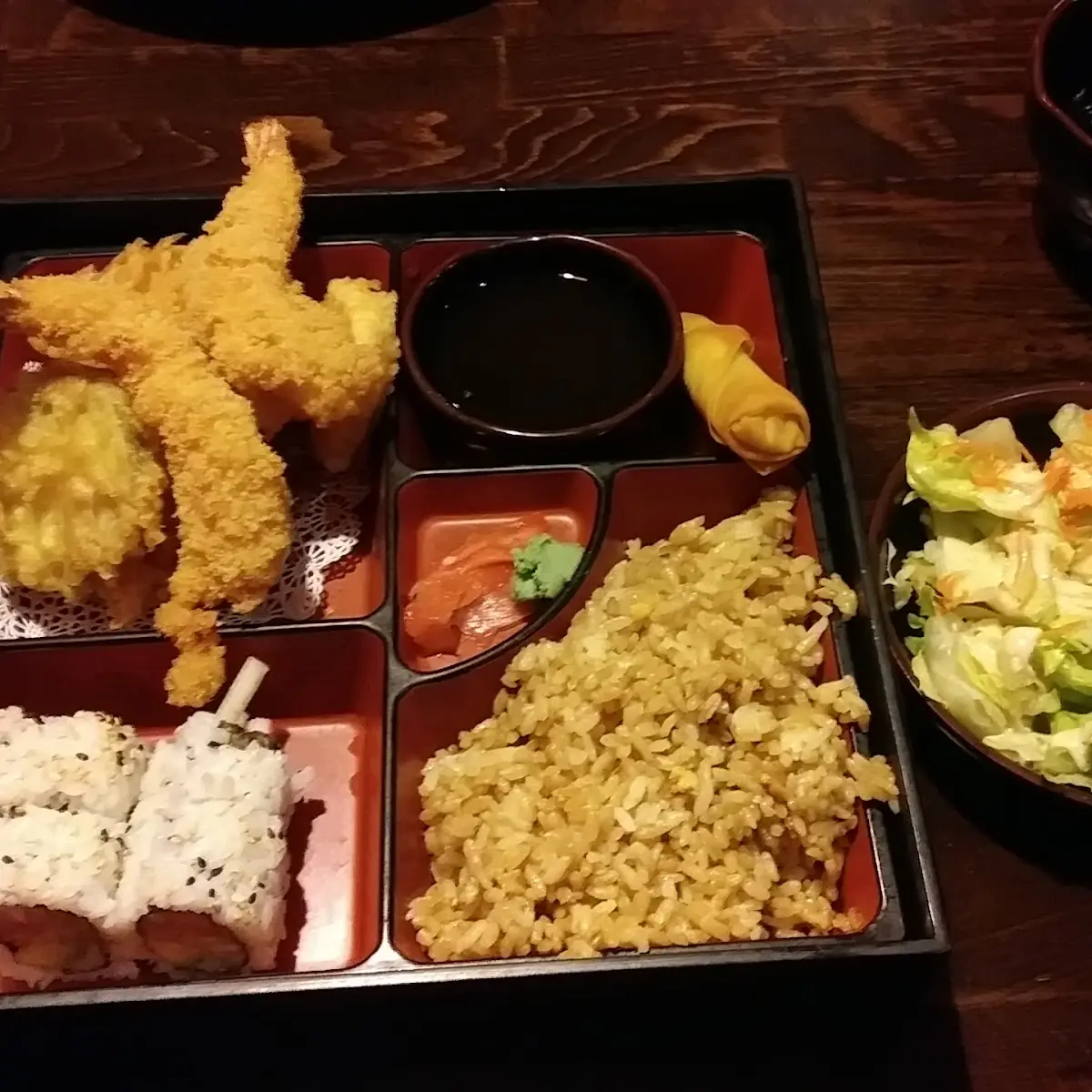 Shrimp Tempura Bento