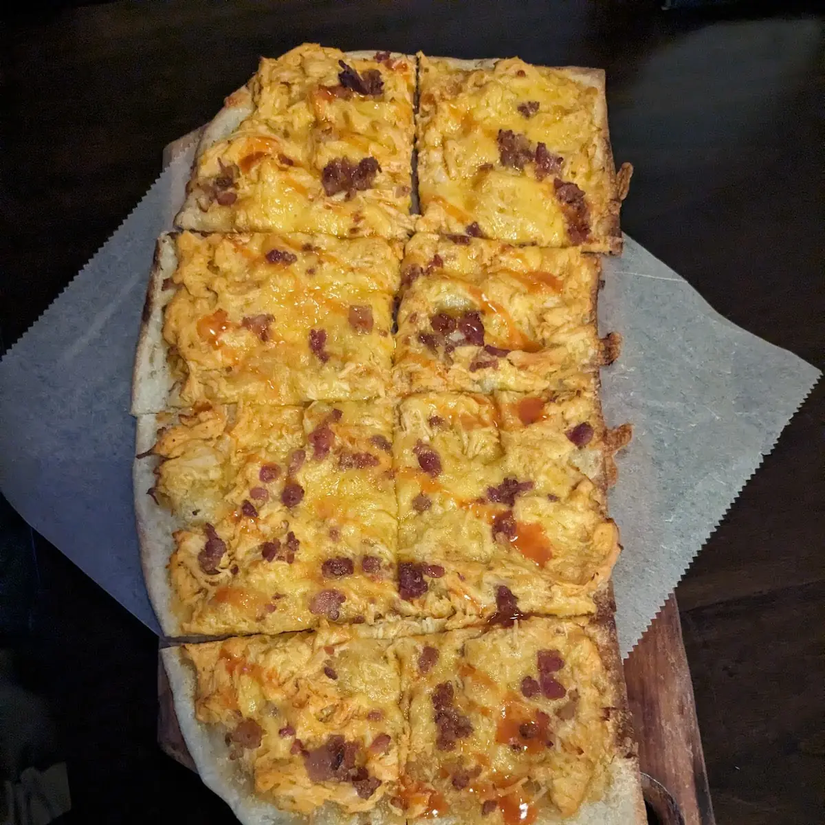 Buffalo Chicken Flatbread