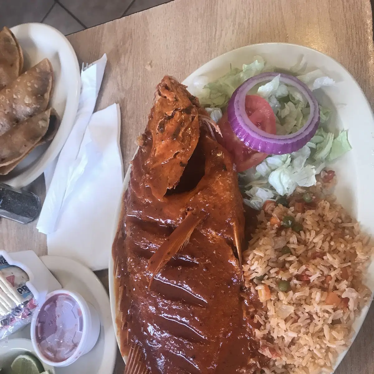 Guachinango Ala Diabla