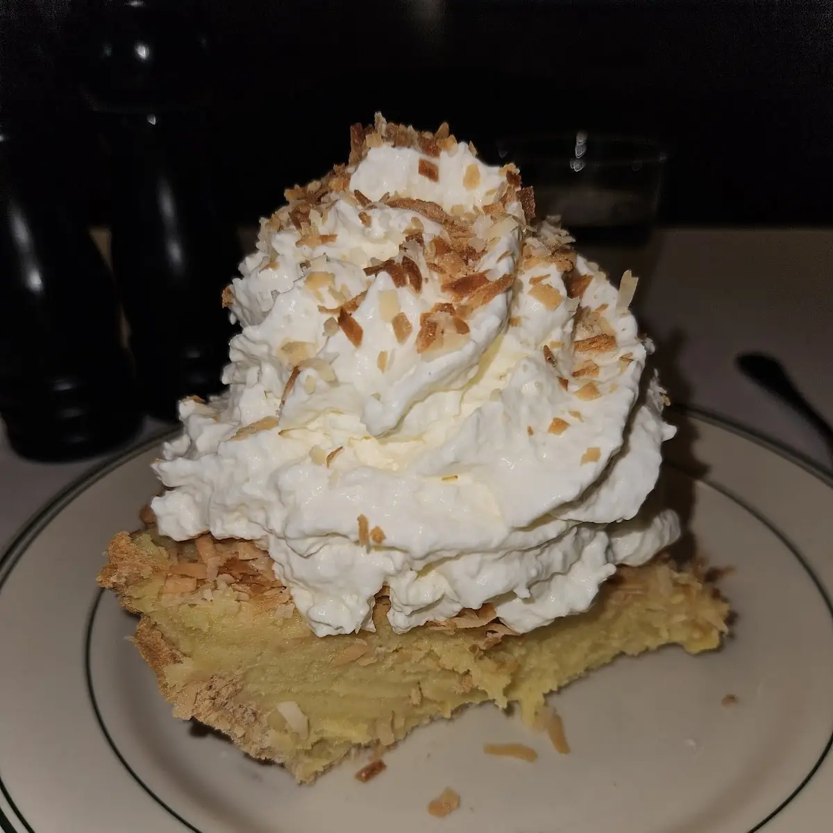 Toasted Coconut Topping