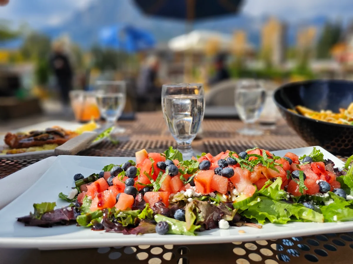 Watermelon Salad, The Wood Restaurant & Lounge