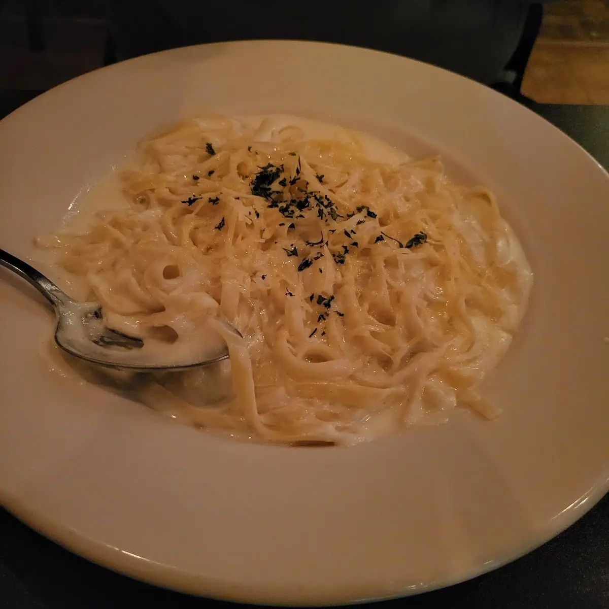 Fettuccine Alfredo