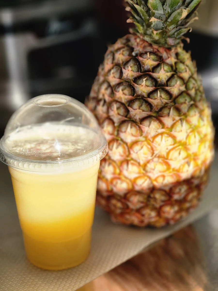 Pineapple Juice, The Kebab & Acai Co
