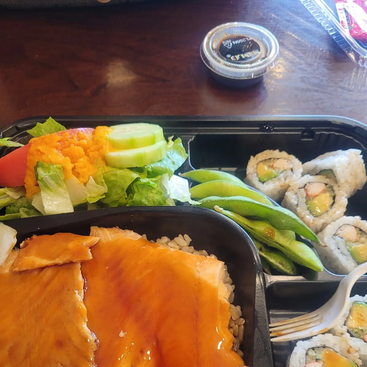 Salmon Teriyaki Bento Box