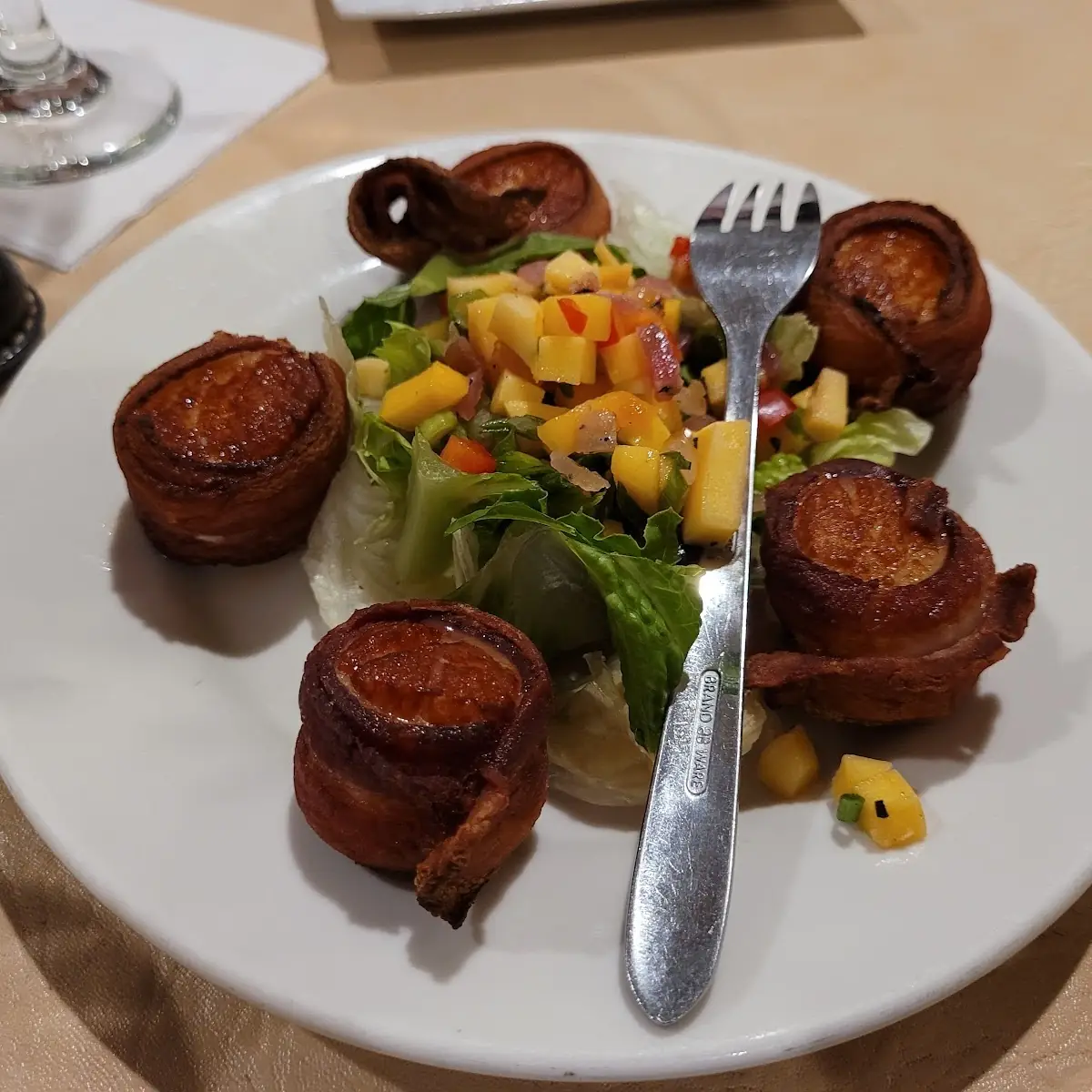 Bacon Wrapped Scallops