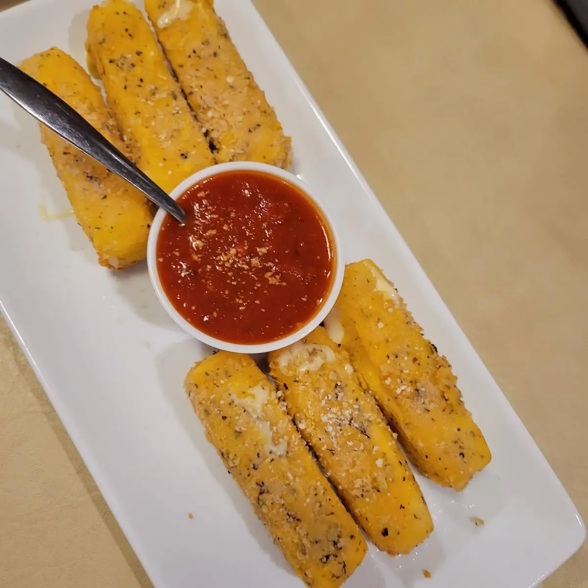 Toasted Cheese Sticks