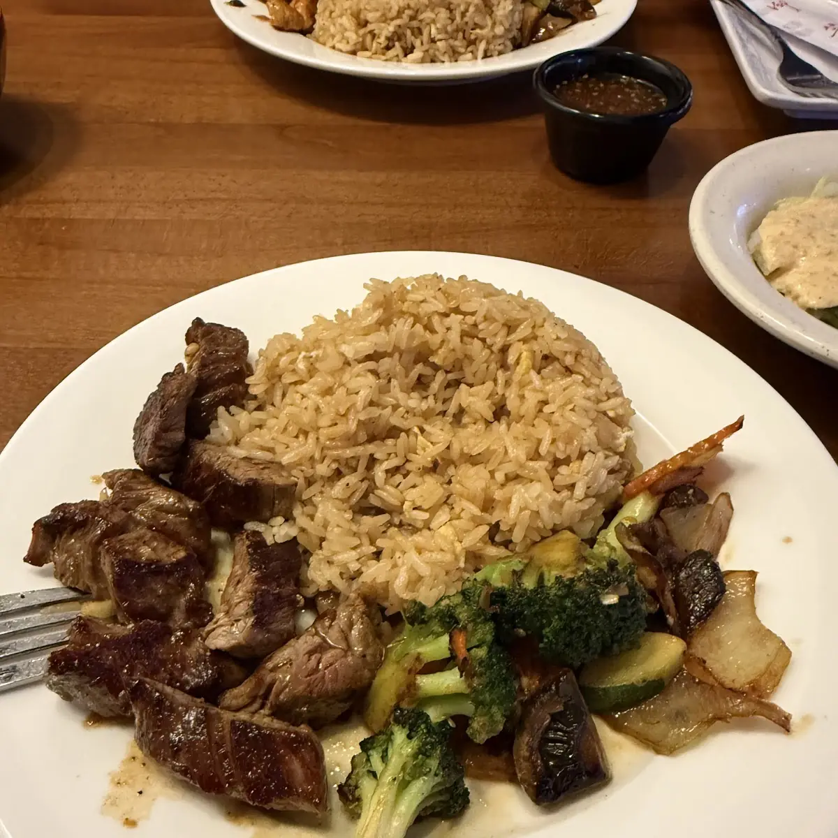 Hibachi Steak & Scallop