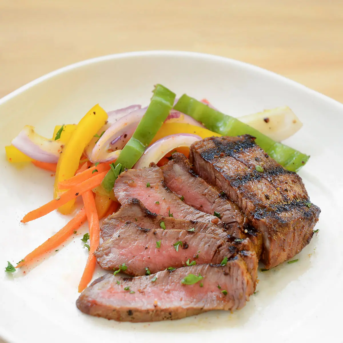 Flat Iron Steak Plate