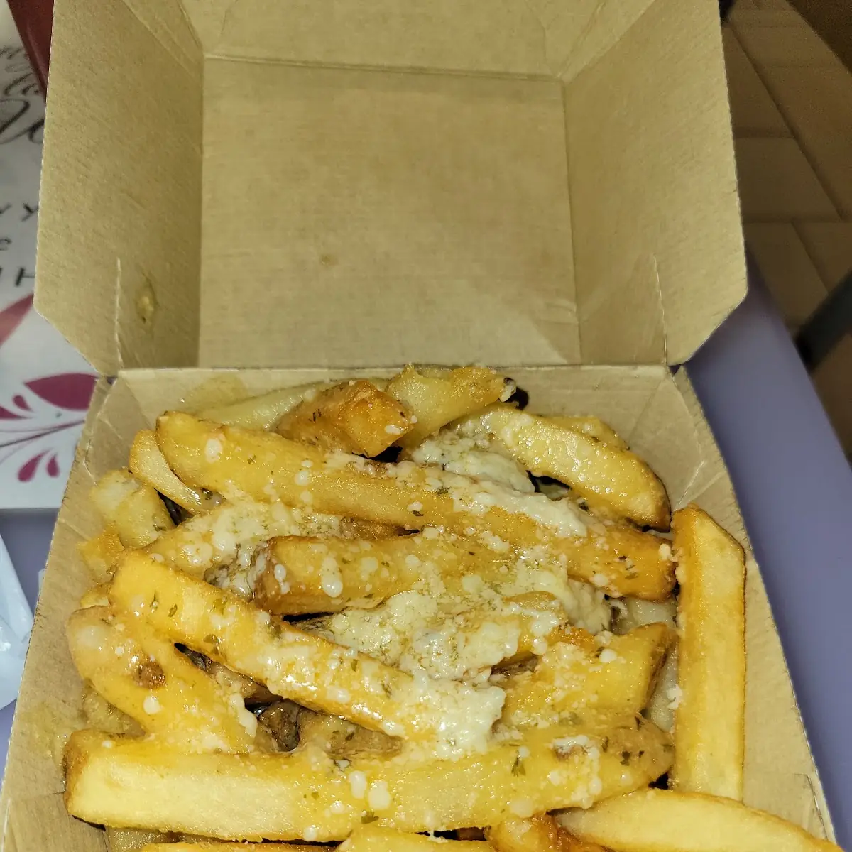 Garlic Parmesan Fries