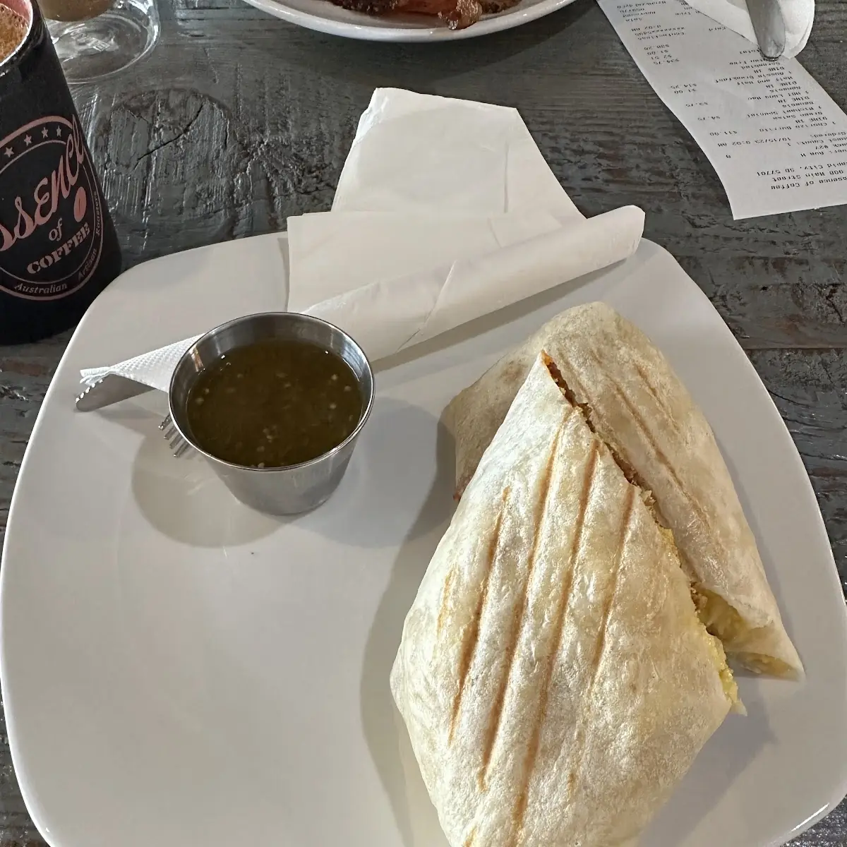 Chorizo Breakfast Burrito