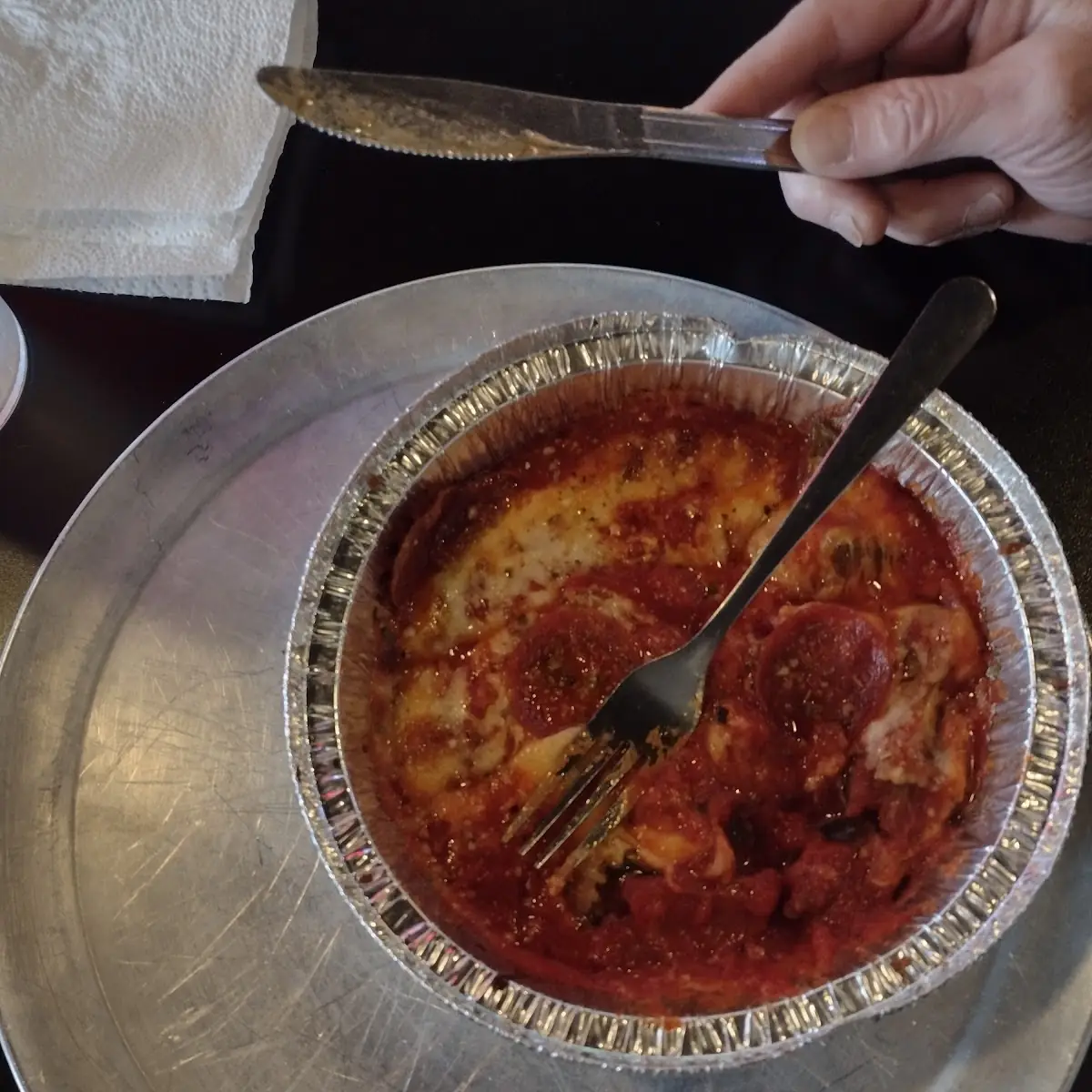 Crustless Pizza