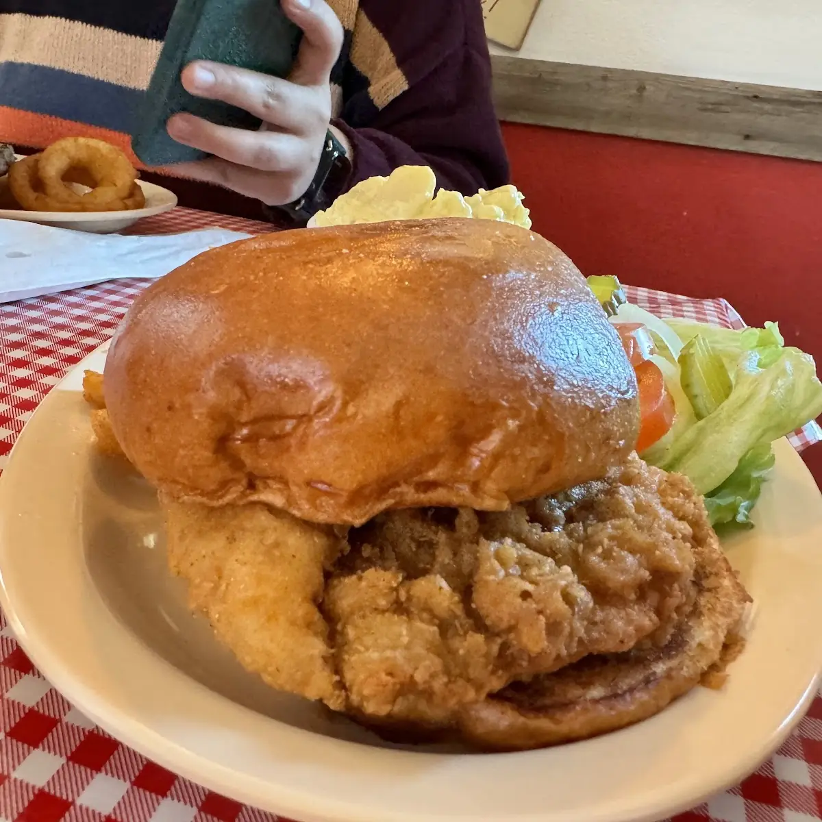 Chicken Fried Steak Sandwich