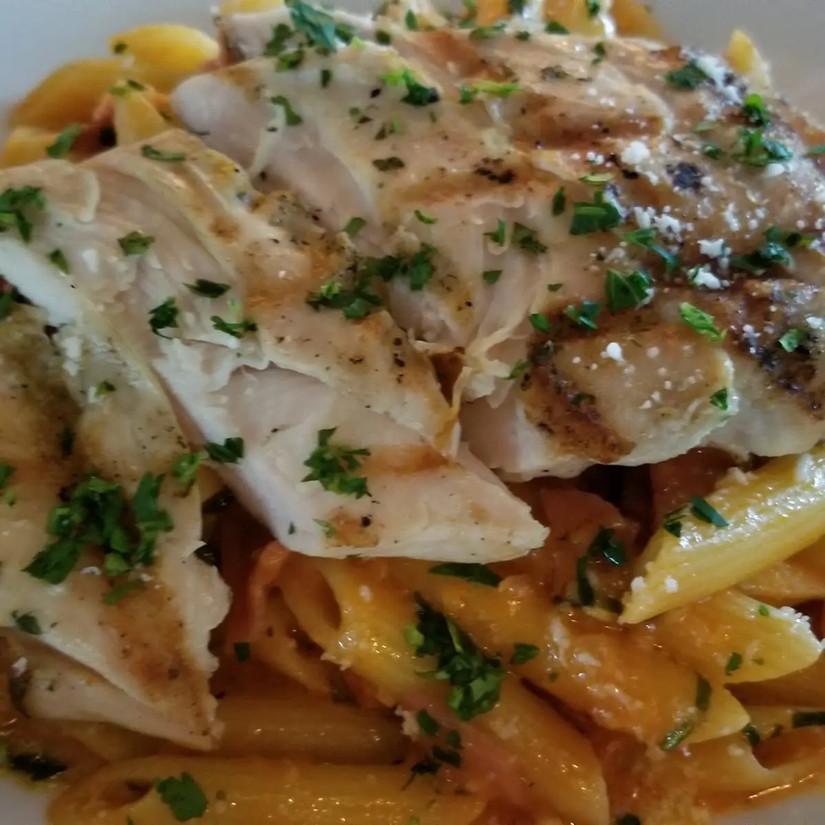 Charbroiled Chicken Linguini